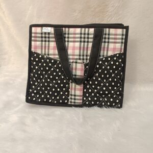 Pink Check Charm