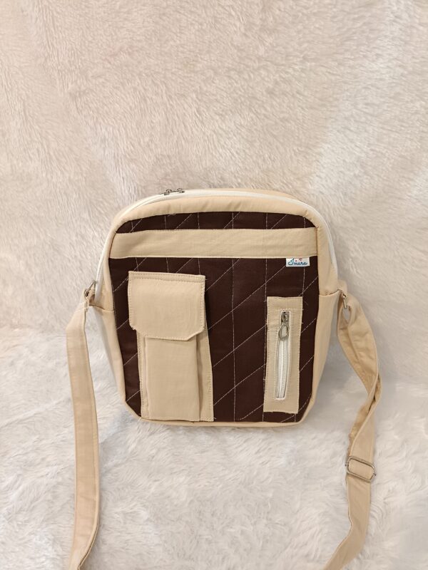 Beige Brown Sling - Image 2