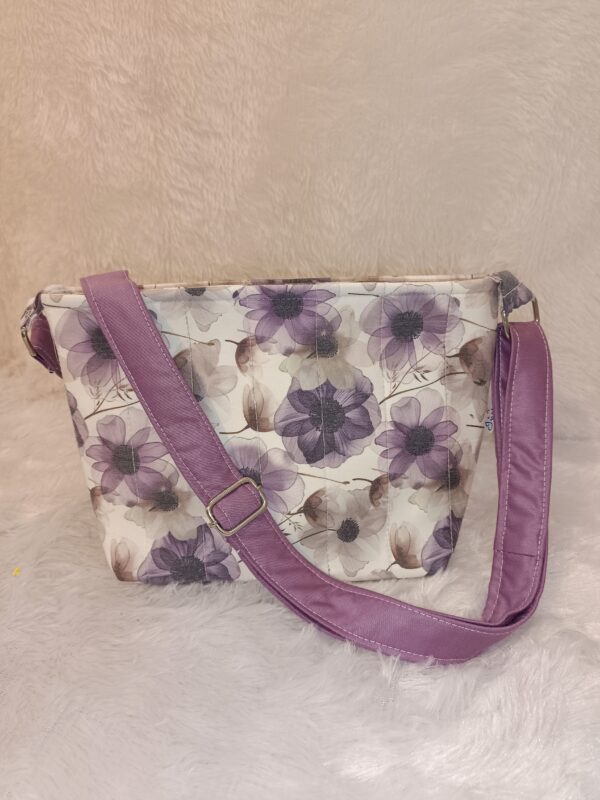 Purple Floral sling