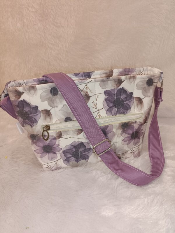 Purple Floral sling - Image 3
